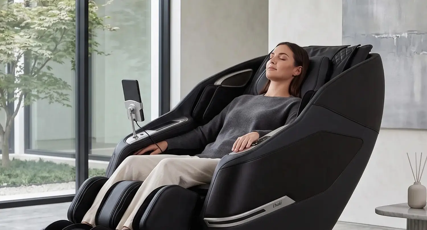 Osaki Aeris 4D Duo in a living room