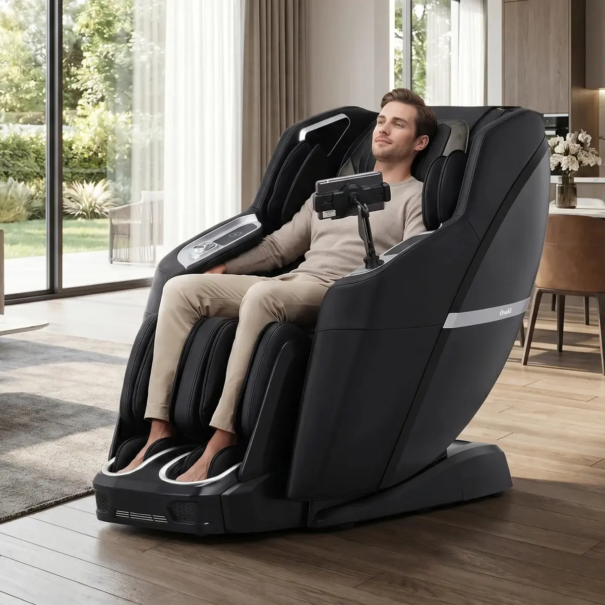 Osaki Pro 4D Epic LE in a living room